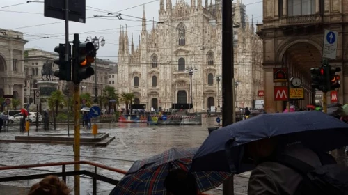 Paese diviso in due: Bello al sud, brutto tempo al nord
